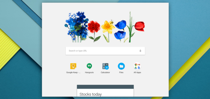 Google Now Card Launcher on Chrome OS