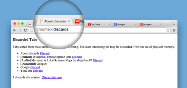 Discard Tabs Screenshot