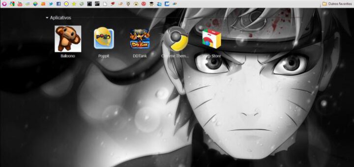 Naruto Uzumaki Chrome Theme