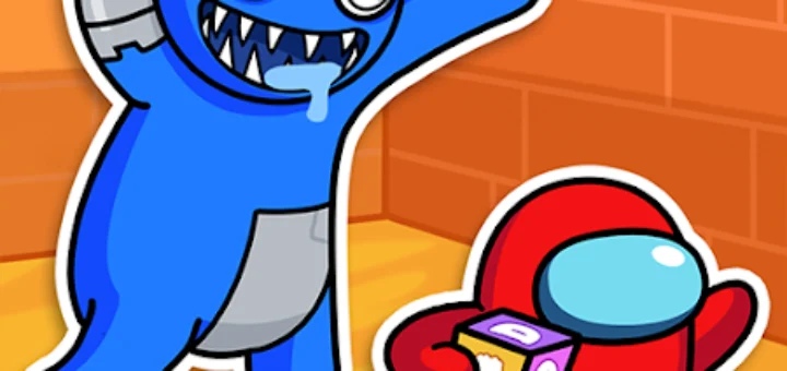 Survivor in the rainbow monster logo