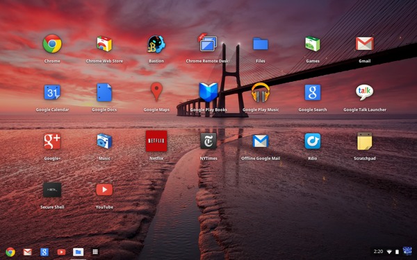 Chrome os photo