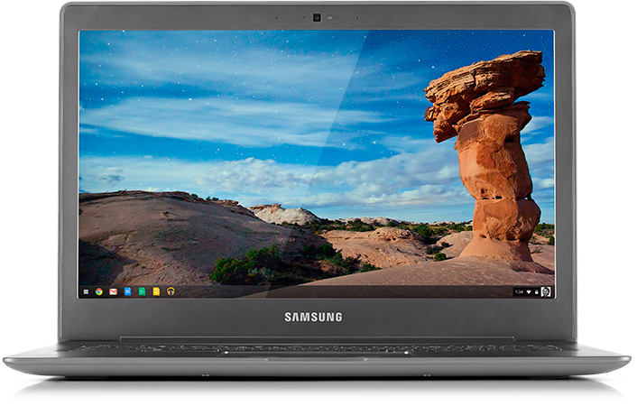 Gray samsung chromebook