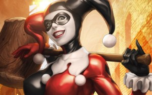 Harley quinn with hammer