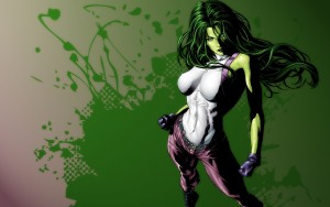 Hot she hulk wallpaper