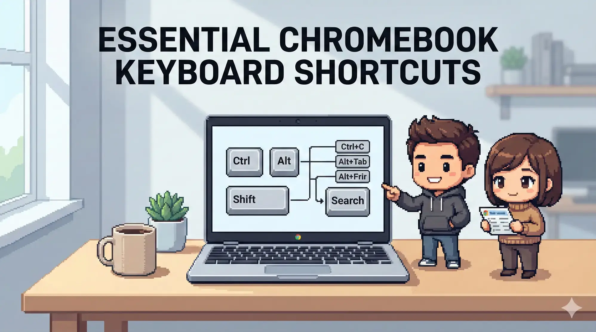 Important chromebook keyboard shortcuts