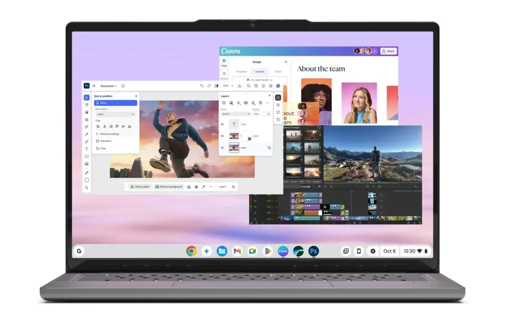 Modern chromebook screenshot Modern chromebook screenshot