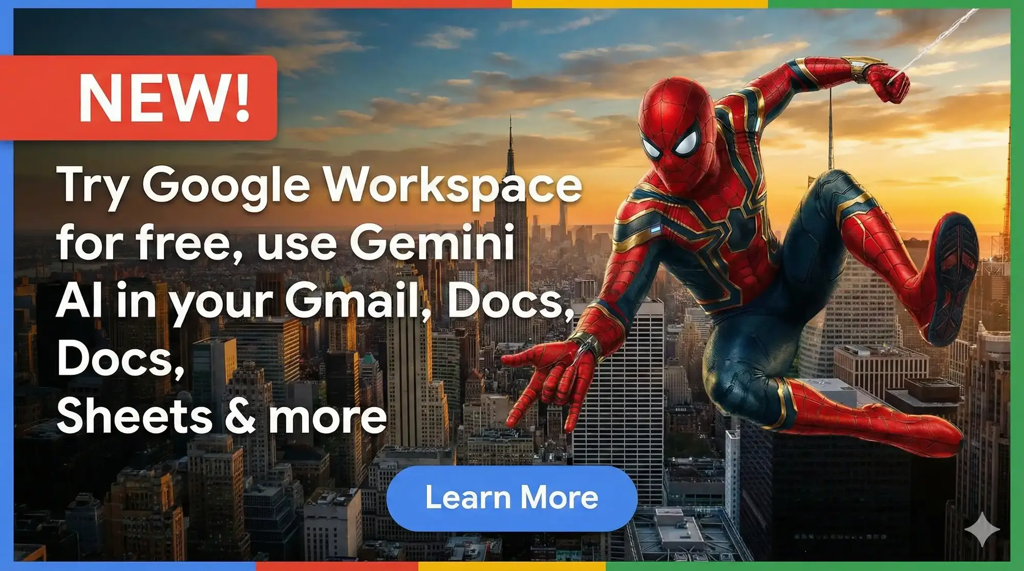 Spiderman google workspace