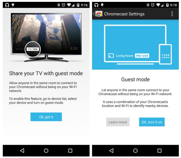 Setup Chromecast Guest Mode on your TV