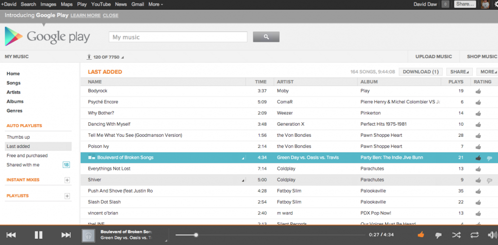 itunes for chrome os