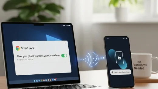 Unlock chromebook with phone