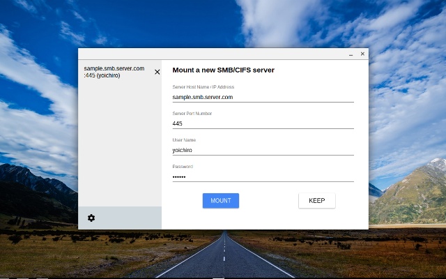 Filesharing windows with chromeos