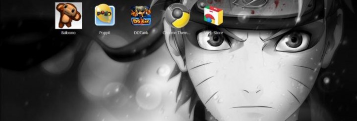Naruto Uzumaki Chrome Theme