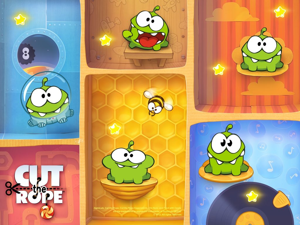Cut the rope game