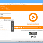 Videostream playlist for chromecast