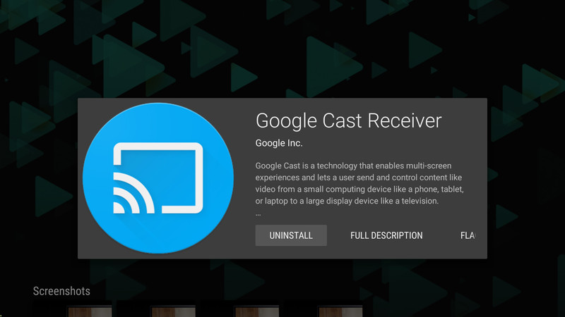 Google cast receiver android