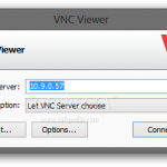 Vnc viewer choose server