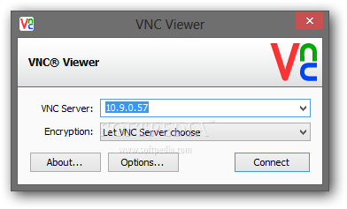 Chrome vnc server credentials expected by vnc server