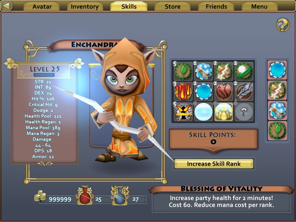 Pocket legends game graphics