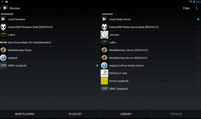 Bubblesoft app list devices