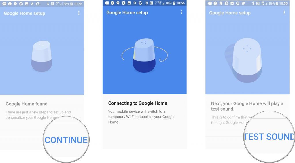 Google home app setup guide