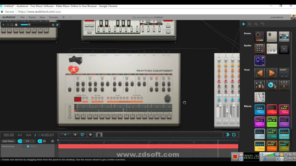 Audiotool Make Rock Music Download Audiotool for Chromebook Chrome Geek