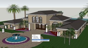 Sketchup for schools draw house