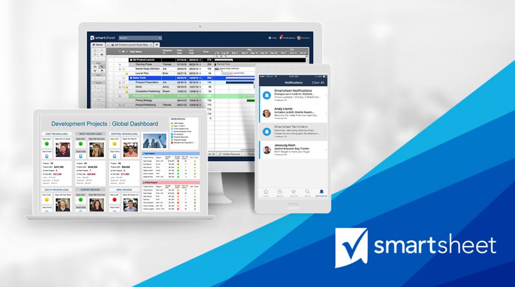 Smartsheet on Chrome