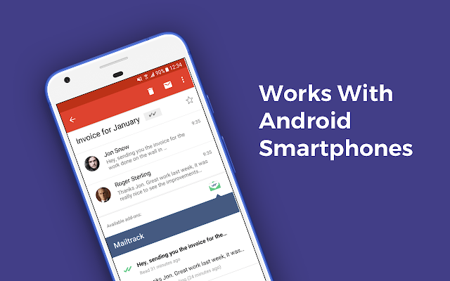 Mailtracking for android