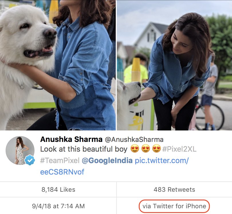 This is so fun another celebrity caught using an iphone to praise android 522552 2