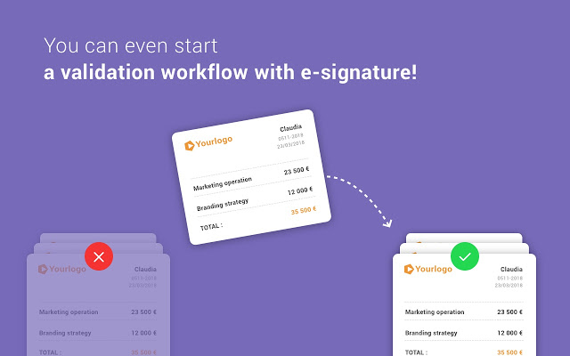 E signature validation