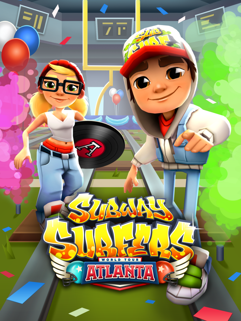 Quadro Game Jogo Subway Surfers Jake Tricky Fresh Geek