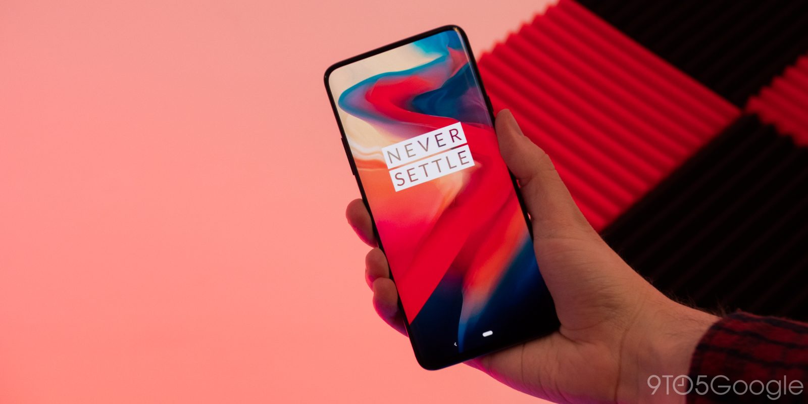 Never settle logo oneplus 7 pro