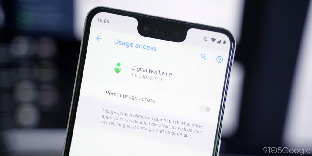 Digital wellbeing turned off 1