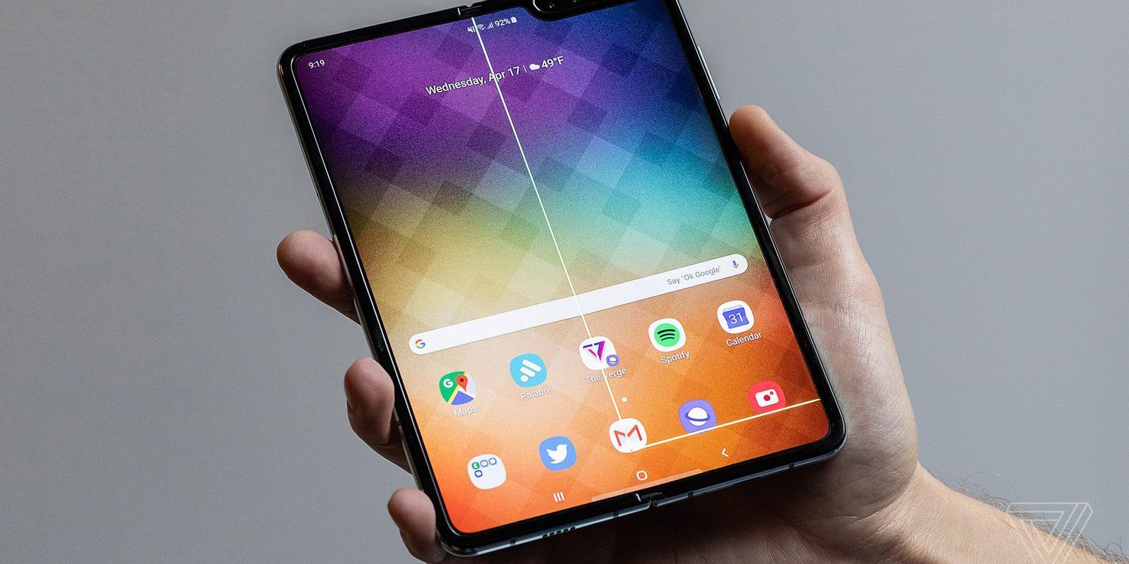 Galaxy fold display issues 1