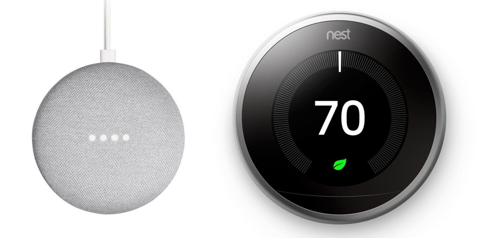 Nest 3rd gen thermostat google home mini