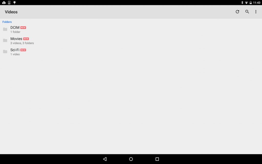 Mx player view folder