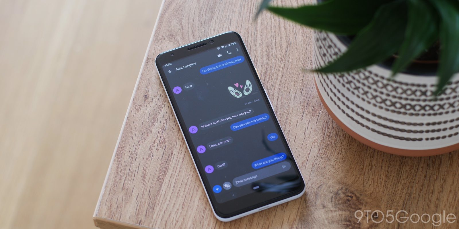 Google says rcs chat is fully rolled out in uk