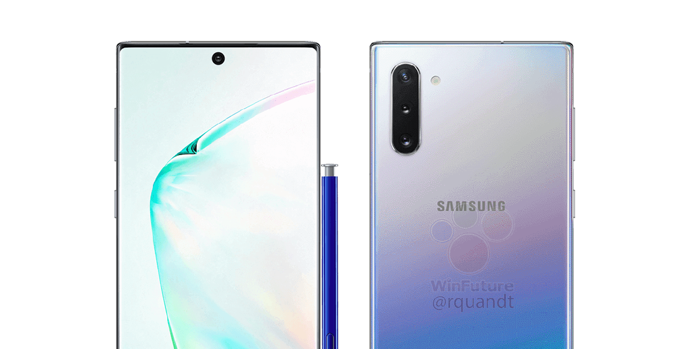 Note 10 render silver 1 1