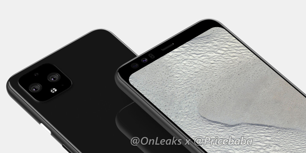 Pixel 4 top bezel