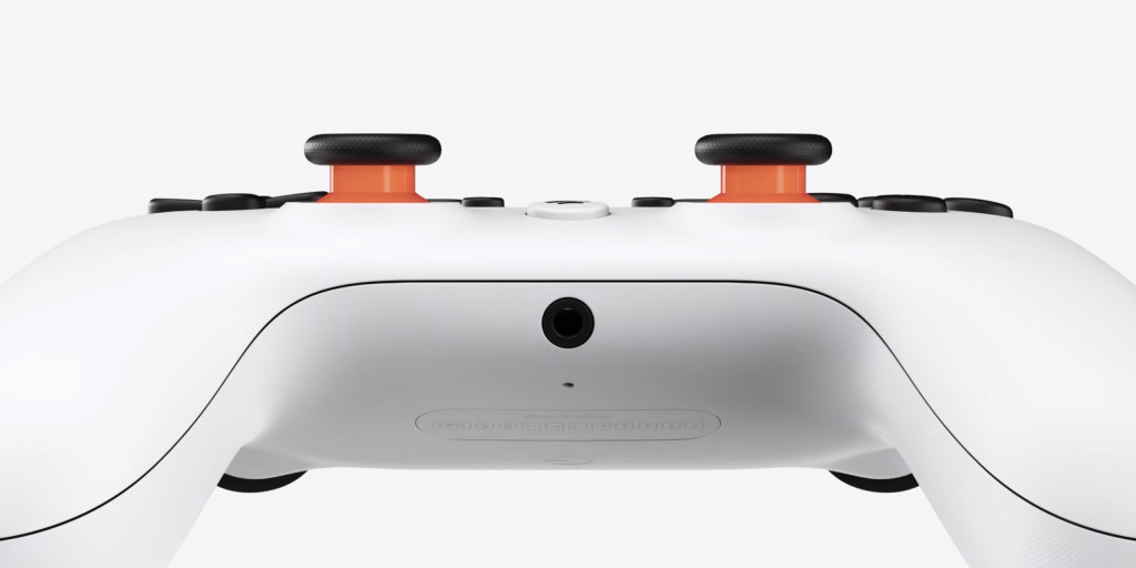 Stadia controller headphone jack