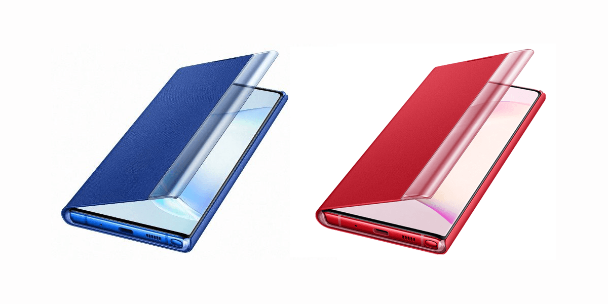 Galaxy note 10 red blue cases 1