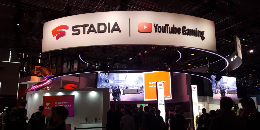 Google stadia gamescom booth 1