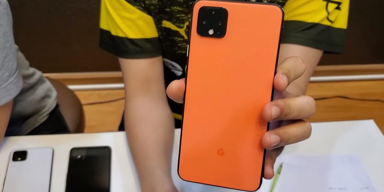 Pixel 4 orange leak 1