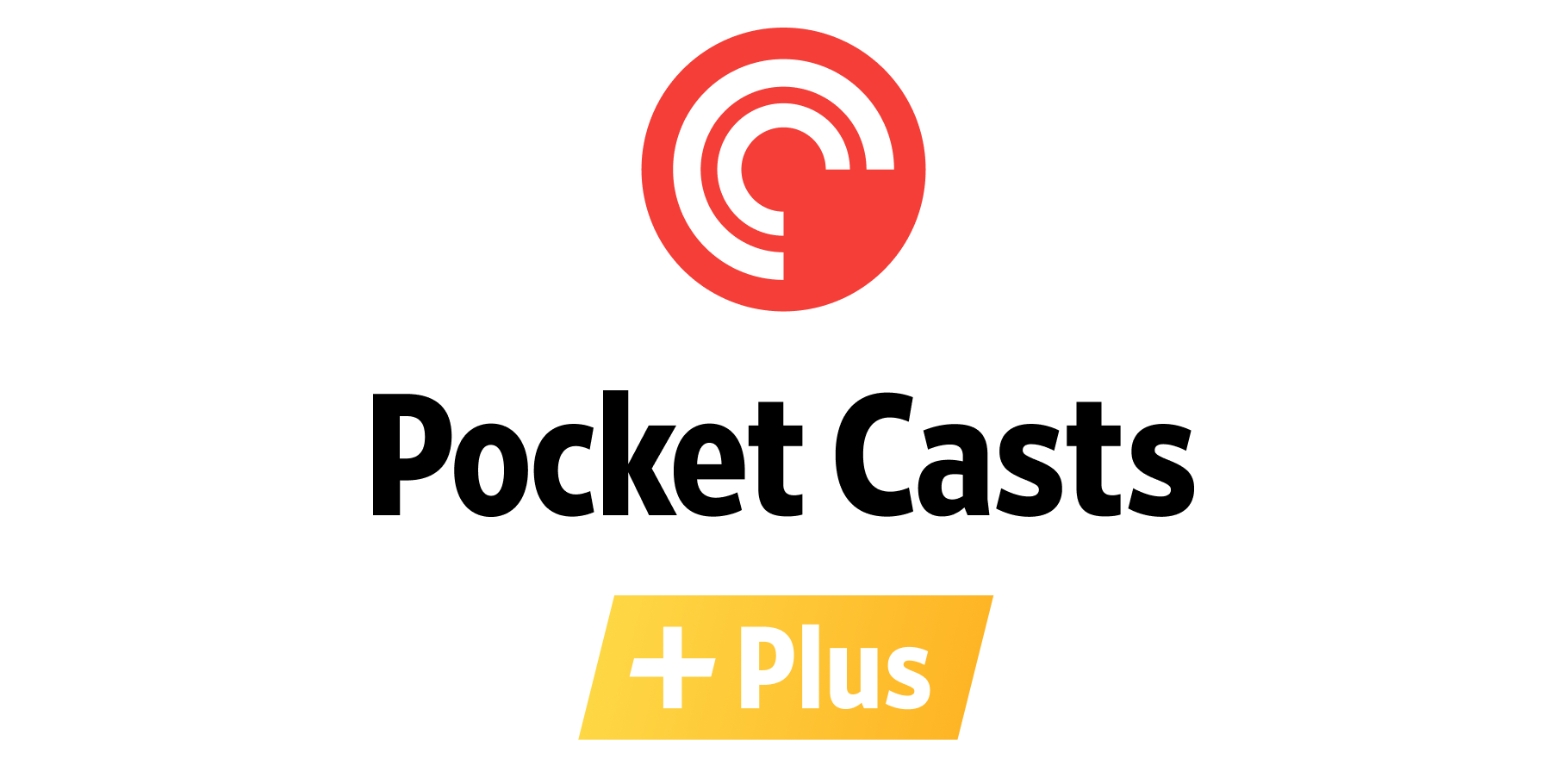 Pocket casts plus logo cover