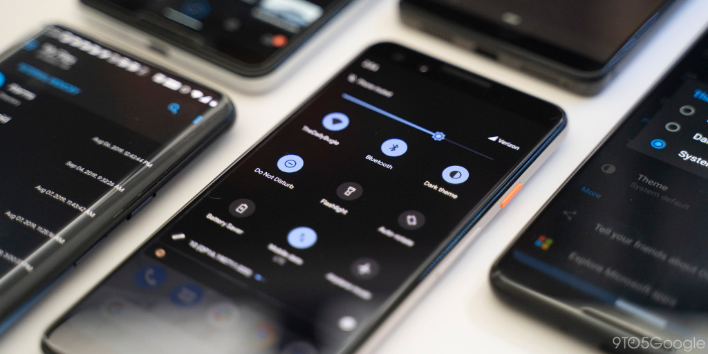 Android 10 dark theme apps