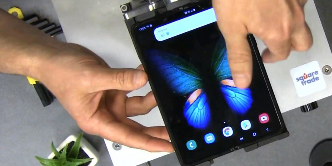 Galaxy fold robot test 1