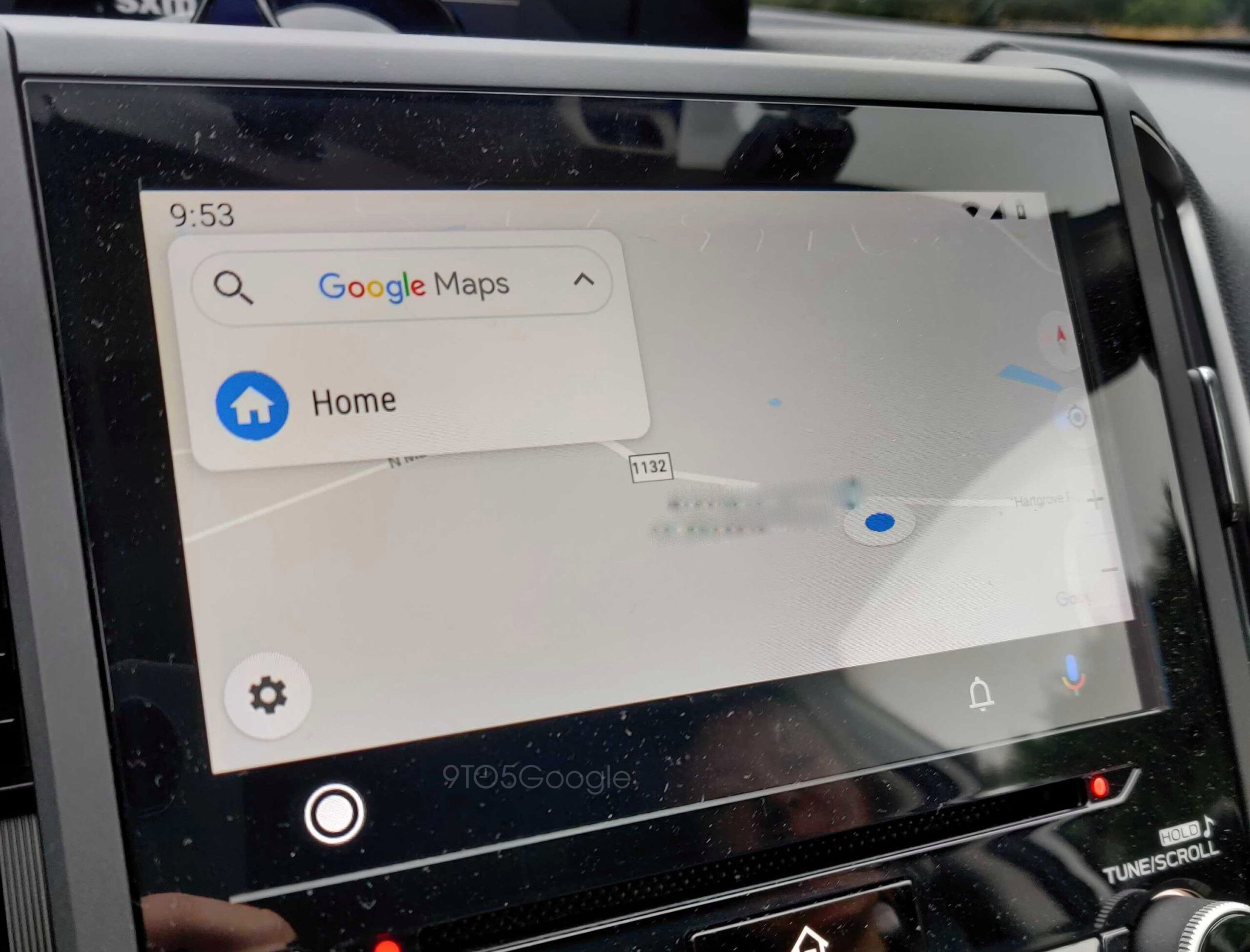 Google further refines google maps on android auto with rounded corners 527739 2 scaled