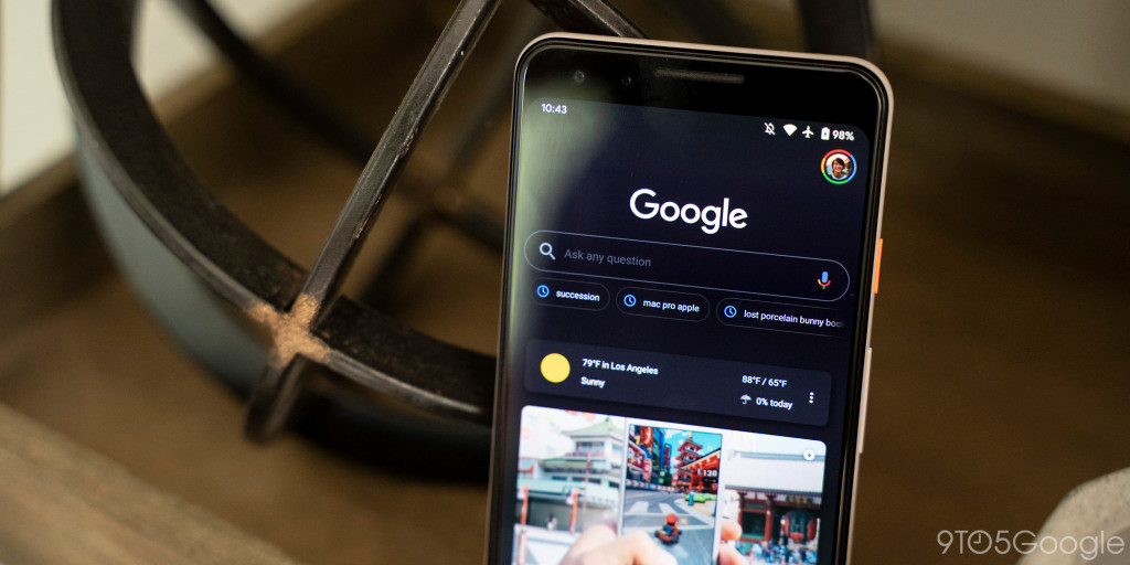 Google discover dark mode 1