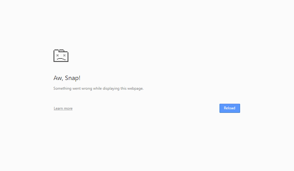 How to fix the aw snap bug in google chrome 78 527986 2