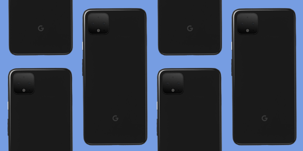 Pixel 4 att blue header